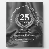 長いサービス評価パーソナライズされた フォトプラーク (正面)