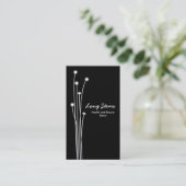 長いステム – 黒い金ゴールドv2 名刺 (スタンド正面)