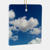 長いソフトクラウド セラミックオーナメント (右)