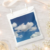 長いソフトクラウド フェイバーバッグ (クリップ留めされた状態)