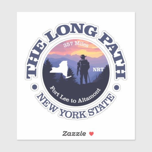 長いパス(rd2) シール (シート)