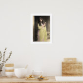 長いビクトリアン髪のガーランド ポスター (キッチン)