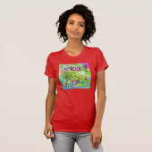 長いビーチタイムレスTシャツ Tシャツ (正面フル)