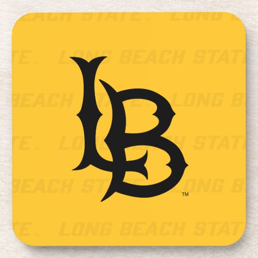 長いビーチ州の透かし コースター (正面)