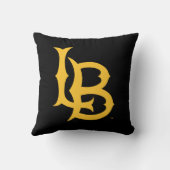 長いビーチ州ロゴ クッション (裏面)