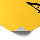 長いビーチ州同窓生 ポスター (角)