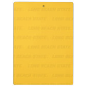 長いビーチ州透かし クリップボード (裏面)