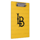 長いビーチ州透かし クリップボード (右)