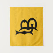 長いビーチ州透かし タペストリー (正面)