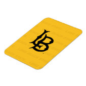 長いビーチ州透かし マグネット (左側)