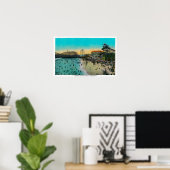 長いビーチ ポスター (ホームオフィス)