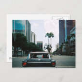 長いビーチ ポストカード (正面/裏面)