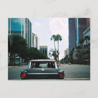 長いビーチ ポストカード