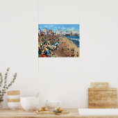 長いビーチ#2 ポスター (キッチン)