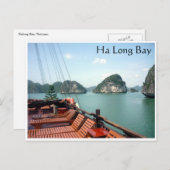 長いベイボート ポストカード (正面/裏面)