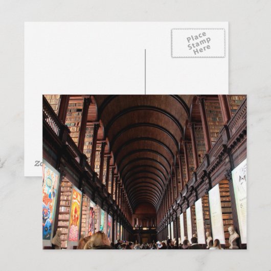 長いホール ポストカード (正面/裏面)