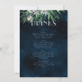 長いメニュー4x9テンプレート9, 招待状 (裏面)