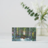 長い一日のしおり 名刺 (スタンド正面)