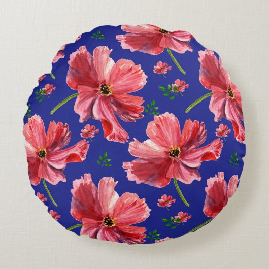 長い一日の後に疲れた脚を休める ラウンドクッション (正面)