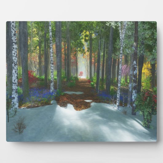 長い一日の散歩プラーク フォトプラーク (正面)