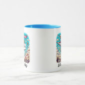 長い会議の終おもしろい了 マグカップ (中央)