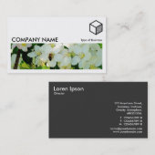 長い写真0101 （ロゴ） – 蜂蜜を作る 名刺 (正面/裏面)