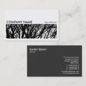 長い写真0173 – 冬の枝HC 名刺 (正面/裏面)