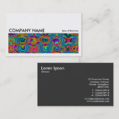 長い写真0191 – フラクタル抽象芸術191111a 名刺 (正面/裏面)