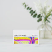 長い写真0194 – フラクタル抽象芸術061012f 名刺 (スタンド正面)