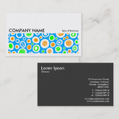 長い写真0207 -抽象芸術030413 名刺 (正面/裏面)