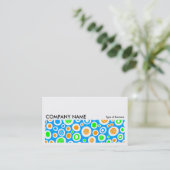 長い写真0207 -抽象芸術030413 名刺 (スタンド正面)