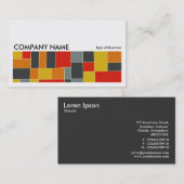 長い写真0207 -抽象芸術240413 名刺 (正面/裏面)