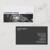 長い写真0215 -モダンインテリア 名刺 (正面/裏面)