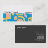 長い写真0238 -抽象芸術170914 名刺 (正面/裏面)