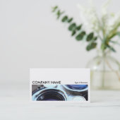 長い写真0247 -ヴィンテージTLRカメラ 名刺 (スタンド正面)