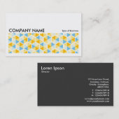 長い写真0253 – 六角パターン03 名刺 (正面/裏面)