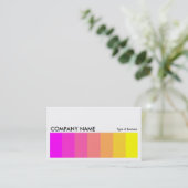 長い写真025 名刺 (スタンド正面)