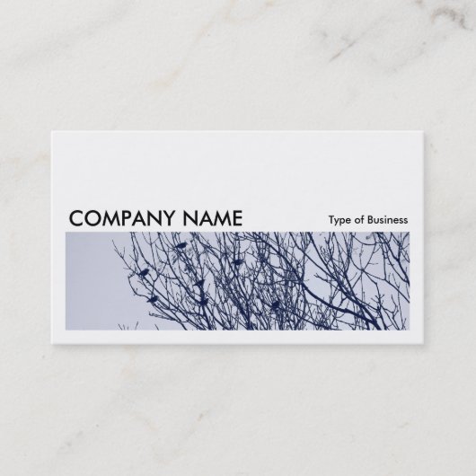 長い写真0260 – 木の中で星を呼ぶ 名刺 (正面)