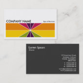 長い写真0262 – カラーセグメント02 名刺 (正面/裏面)