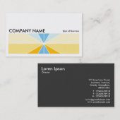 長い写真0264 – カラーセグメント04 名刺 (正面/裏面)