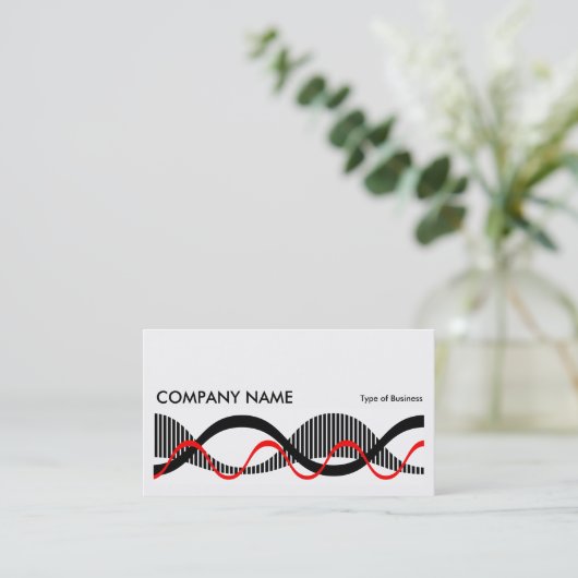 長い写真0266 – 音波 名刺 (スタンド正面)