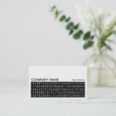 長い写真0268 – 乱数 名刺 (スタンド正面)