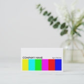 長い写真02 名刺 (スタンド正面)