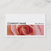 長い写真058 – ピンクローズ 名刺 (正面)