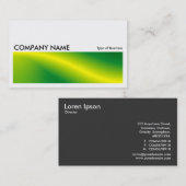 長い写真07 – グリーンウェーブ 名刺 (正面/裏面)