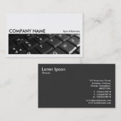 長い写真094 – ノートブックキーボード 名刺 (正面/裏面)