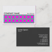 長い写真 – ジオメトリック290514(02) 名刺 (正面/裏面)