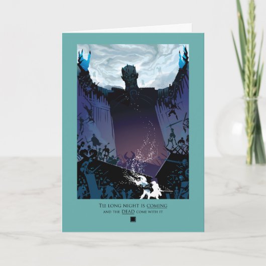 長い夜来は カード (正面)