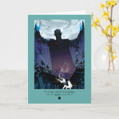 長い夜来は カード (黄色い花)