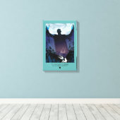 長い夜来は キャンバスプリント (インサイチュ (ウッドフロア))